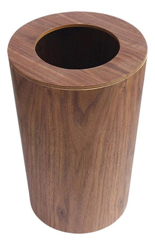 Caja De Madera Maciza Natural 9l Cesta For El Hogar