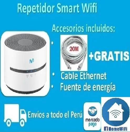 Repetidor WiFi, 300Mbps – Mercadito Smart