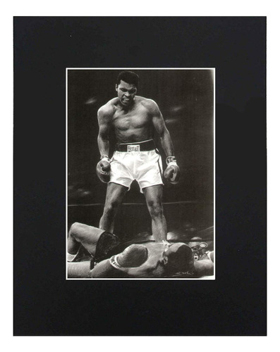 Muhammad Ali Boxeo Sonny Liston Knock Out Boxeo Art Print Ar