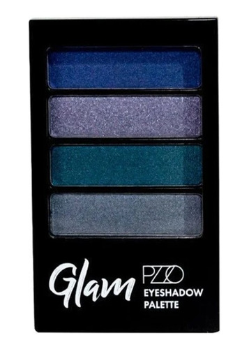 Petrizzio Pzzo Paleta De Sombras Glam Eyeshadow Palette X4