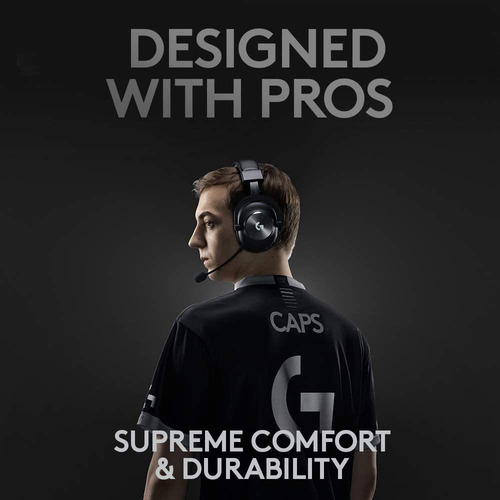 Imagen 2 de 10 de Auriculares Logitech G Pro X, Inalámbrico, Para Juegos