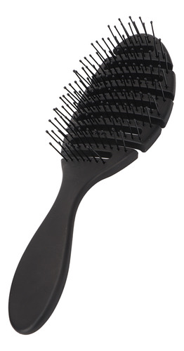 Escova Detangler Masculina Para Barba Preta Elástica Origina