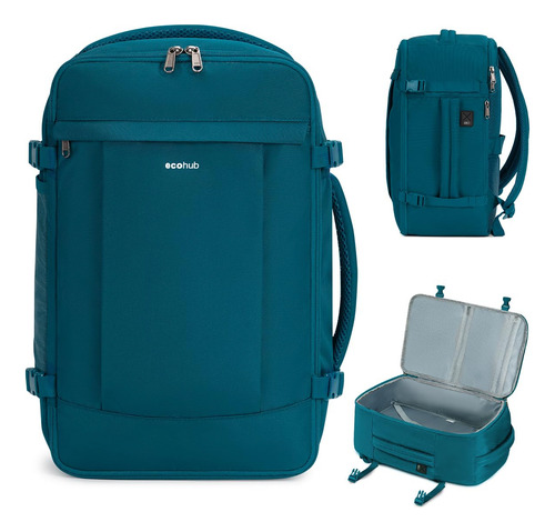 Mochila De Viaje Ecohub De 30 Litros Con Carga Usb Para Port
