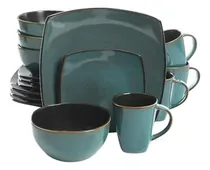 Comprar Set De Vajilla Reactiva Gibson Elite Soho Lounge, Verde