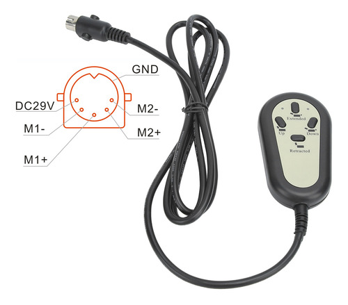 Control Remoto De Sillón Reclinable Eléctrico De 4 Botones