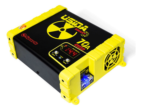 Imagem 4 de 7 de Fonte Carregador Usina 70a Bivolt Automático Digital 14.4v