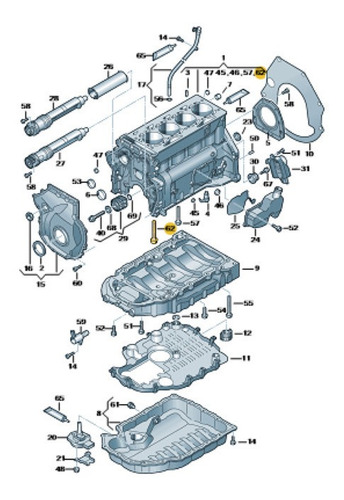 Parafuso Bloca Manual Audi A1 A3 A4 A5 A6 A7 A8 Q3 Q7 Q8 Tt