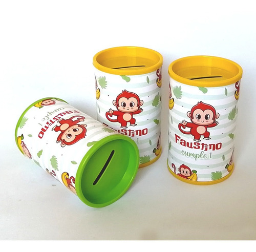 Imagen 6 de 10 de 20 Alcancías Personalizadas Cumpleaños Infantil Sorpresitas