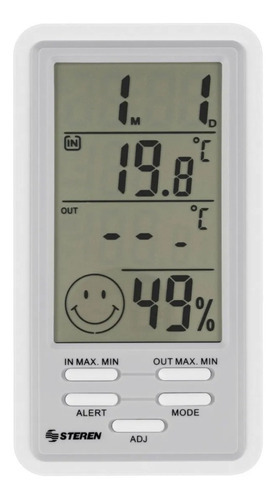 Termometro Sensor Humedad Interior-exterior Steren Ter-150 