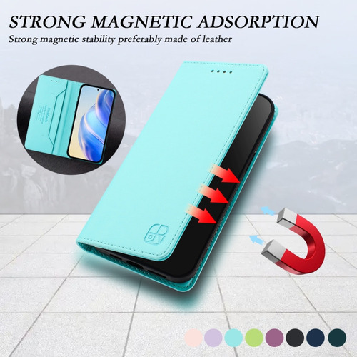 Funda Magnética De Cuero For Cubot A10/cubot Note 40/cubot
