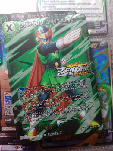 Great Saiyaman, The Mysterio-carta Dragon Ball Brilla Bandai