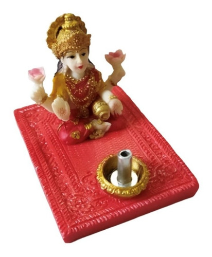 Incensário Indiano Lakshmi Colorido Pequeno - Cpa029059501