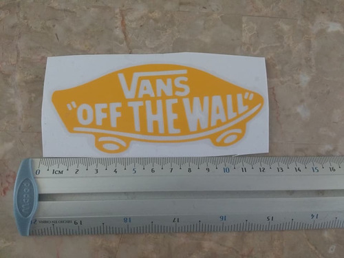 Sticker Calca Vans Off The Wall Vinil No Calcomania
