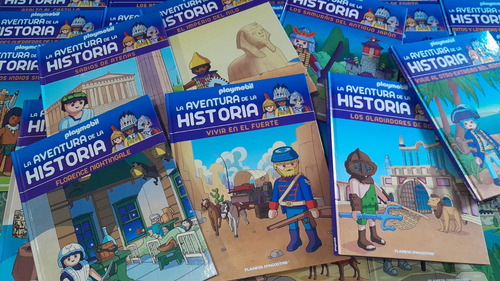 Colección La Aventura De La Historia Playmobil X 40 Libros (Usado)