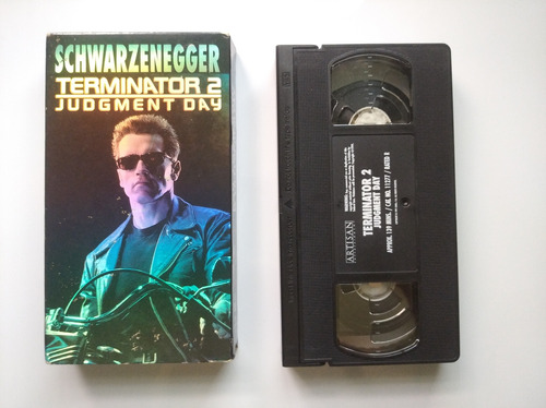 Cinta De Vhs Terminator 2 Judgment Day 