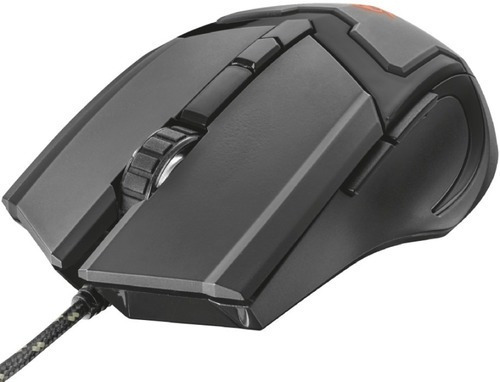 Mouse De Juego Trust Gav Gxt 101 Iluminado 4800 Dpi 6 Botones Color Negro