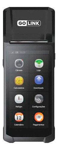 Impressora Térmica Go Link Gl-v2 Pro Android 5.5'' 720p Preto