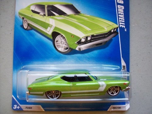 Hot Wheels 08/10 '09 Muscle Mania '69 Chevelle Lt Jwacm