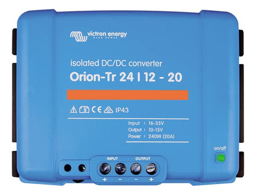 Victron Energy Orion-tr Ip43, 12/12 Voltios, 9 Amperios, 110