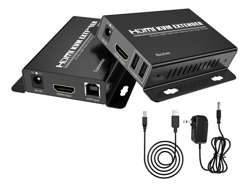 Extensor Hdmi Usb Kvm Extender Transmit Hz Hd Video Cate