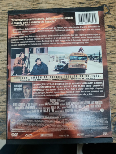 Dvd Perseguidor Implacável Clint Eastwood (Usado)