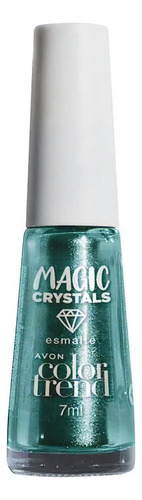 Avon - Color Trend Magic Crystals Esmalte Cristal Verde 7ml