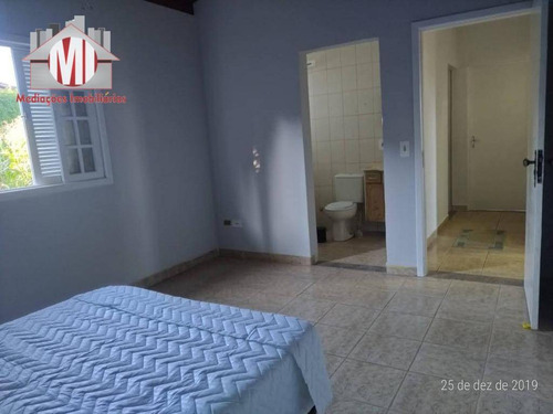 Belíssima Chácara Com 04 Dormitórios, Piscina, Internet À Cabo, Pomar, Próxima Da Cidade, À Venda, 1000 M² Por R$ 410.000 - Pinhalzinho/sp - Ch0806