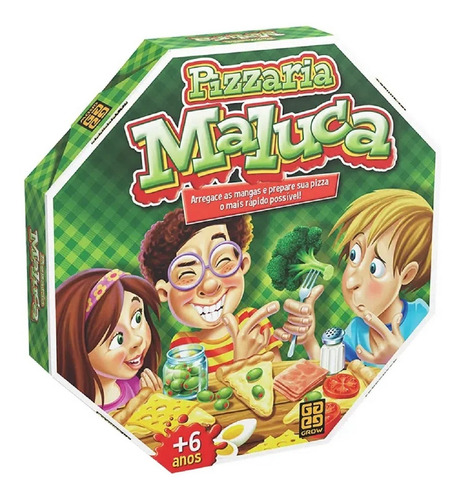 Jogo Pizzaria Maluca - Grow