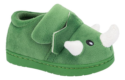 Pantufla Pantunfla Dino Schatz Kids Verde Niño Dino