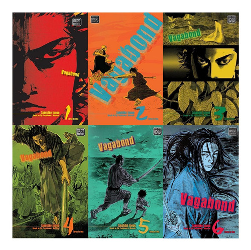 Libro: Vagabond Vizbig Edition Manga 6-book Set Vol 1-6 By T