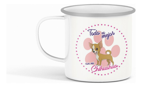 Taza Enlozada Chihuahua - Pequeña Grandeza