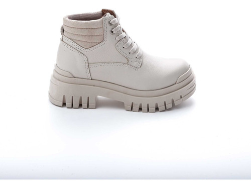 Borcego Savage Brusio-610 Cuero Vacuno Beige Moda Mujer