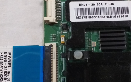 Placa T.con Con Cable Lvds Tv Led Smart Samsung Un40h6400 (Usado)