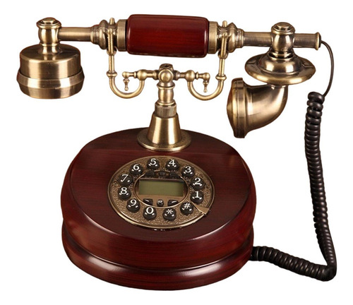 P Teléfono Con Cable Teléfono Fijo Antiguo Con Manos Libres