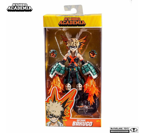 Figura Mcfarlane Toys Mi Héroe Academia Katsuki Bakugo Acció