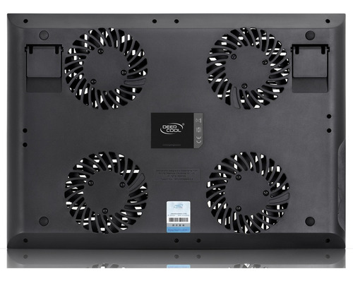 Imagen 3 de 10 de Base Notebook Deepcool X8 Aluminio 17 4x Coolers De 100mm!!