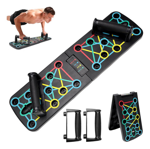 Bebeay Tabla Push-up Plegable, Tablero Para Lagartijas