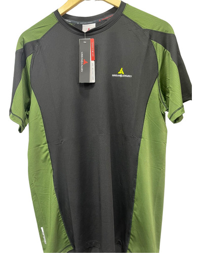 Remera Deportiva Hombre String Combinada Urban Luxury 