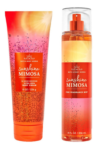 Sunshine Mimosa Fragancia Y Crema Corporal Bath & Body Works