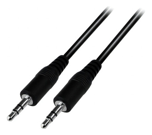 Cable Auxiliar Mini Plug 3.5mm Audio Macho 1 Mts Netmak C66