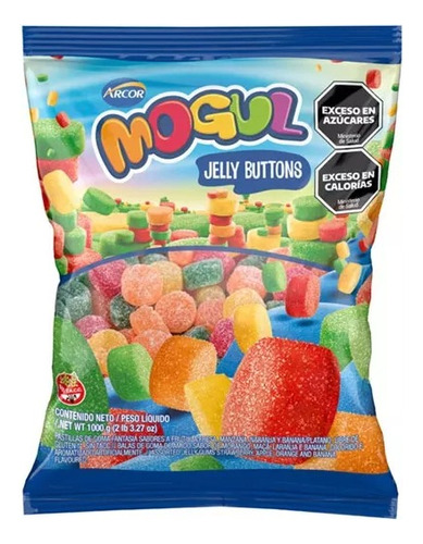 Gomitas Mogul Jelly Buttons X 1kg Srj