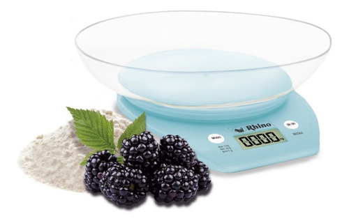 Bascula Cocina Con Tazón 5kg/1g Rhino Bacita-5 Rbanda
