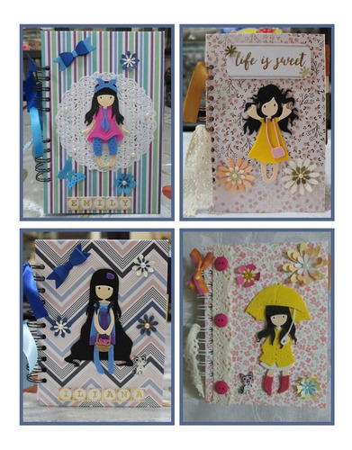 Muñecas Gorjuss Para Scrapbook En Foamy (10 Pzas.)