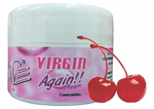 Lubricante Gel Crema Estrechador Vaginal One Virgin 20 Grs