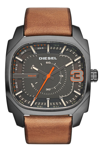 Reloj Diesel Leather Light Brown Shifter