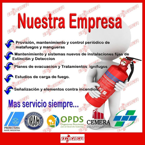 Imagen 6 de 9 de Matafuego Drago Agua Bajo Presión 10 Litros Fuegos A