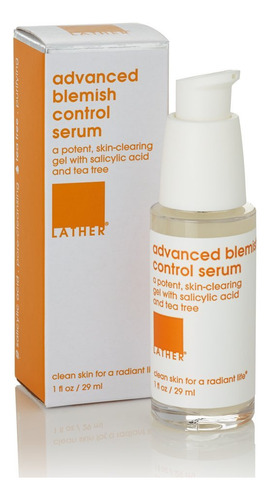 Lather Advanced Blemish Control Serum, 1.1-ounce Bottle