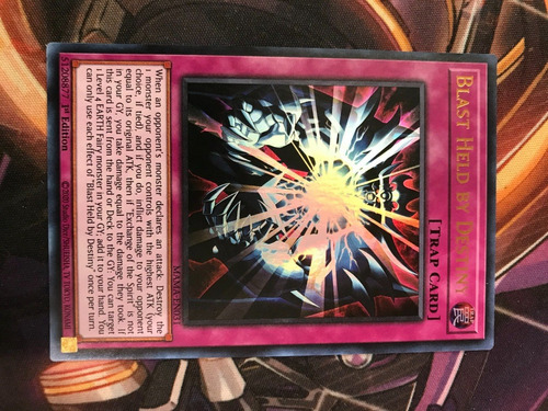 Blast Held By Destiny Yugioh