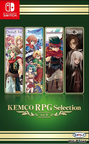 Medios físicos del conmutador Kemco RPG Selection Vol 4