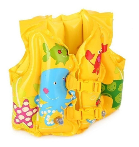 Chaleco Inflable Para La Seguridad De Tus Niños Intex 59661